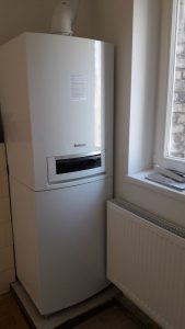 Gastherme in der neuen Wohnung